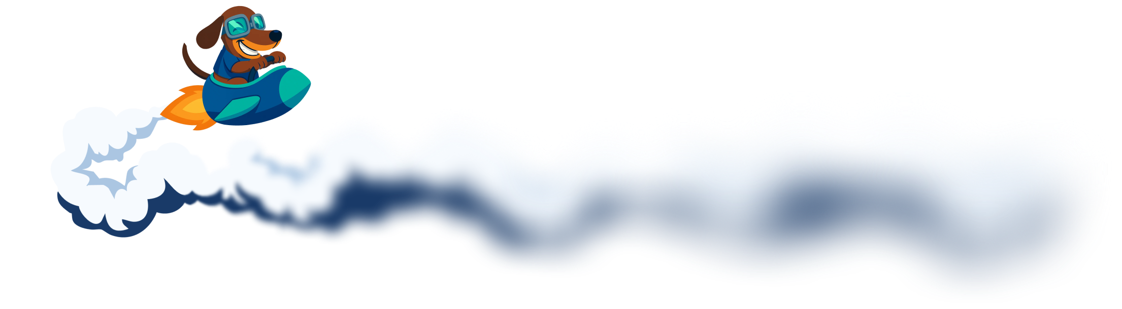 Hond op raket - Stockitup helpt je vooruit